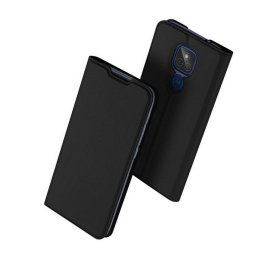 Etui Dux Ducis+ szkło płaskie do Motorola Moto G9 Play / E7 Plus Czarny
