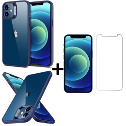 Etui ESR Blue + Szkło Płaskie do iPhone 12 Mini