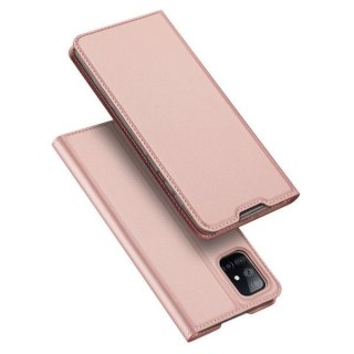 Etui DUX DUCIS Skin Pro z klapką do Samsung Galaxy M51 różowy