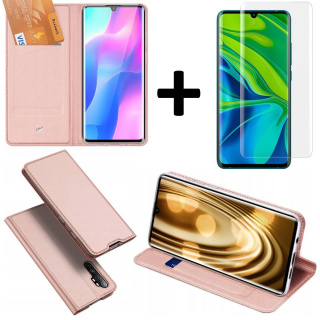 Etui DUXDUCIS różowy + szkło UV do Xiaomi Mi Note 10 Lite