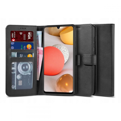 Etui Portfel II + szkło płaskie do Samsung Galaxy A42 5G