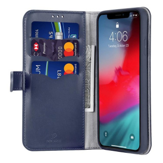 Etui Kado do iPhone 12 / 12 Pro niebieski + szkło