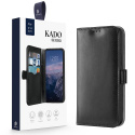 Etui Kado do iPhone 12 Pro Max czarny + szkło płaskie