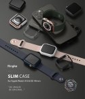 2x Etui Ringke Slim do Apple Watch 4 / 5 / 6 / SE 44mm Clear & Blue