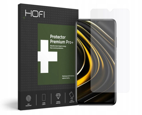 Szkło hybrydowe HOFI HYBRID PRO+ do Xiaomi Poco M3
