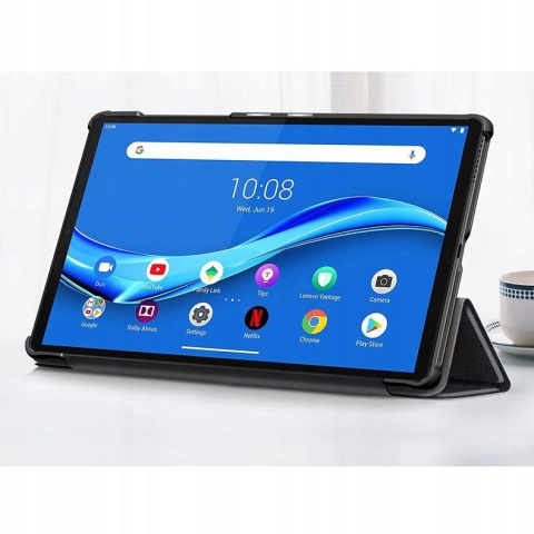 Etui do Lenovo Tab M10 2nd gen 10.1 Czarny + Szkło