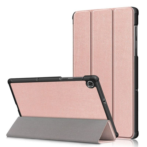 Etui do Lenovo Tab M10 2nd gen 10.1 Rose Gold + Szkło