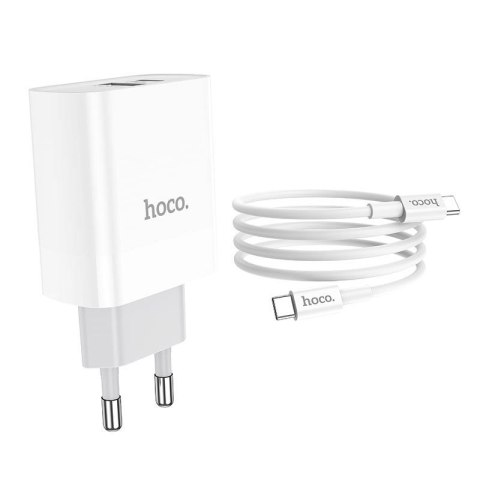 Ładowarka sieciowa Hoco 2 porty 20W + kabel