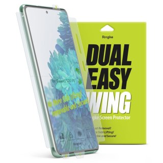 2x Folia na ekran i boki Ringke Dual Easy Wing do Samsung Galaxy M31s