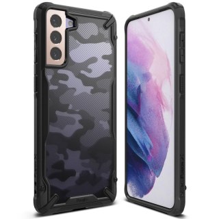 Etui Ringke Fusion X do Samsung Galaxy S21+ Plus Camo Black