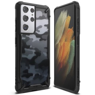 Etui Ringke Fusion X do Samsung Galaxy S21 Ultra Camo Black