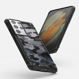 Etui Ringke Fusion X do Samsung Galaxy S21 Ultra Camo Black