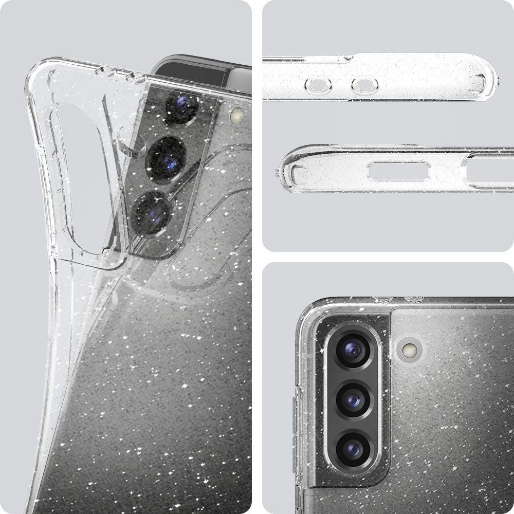 Etui Spigen Liquid Crystal do Samsung Galaxy S21 Glitter Crystal