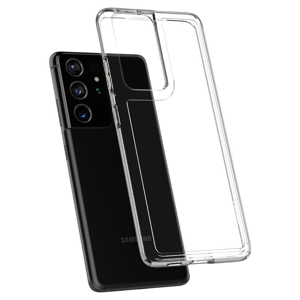 Etui Spigen Ultra Hybrid do Samsung Galaxy S21 Ultra Crystal Clear