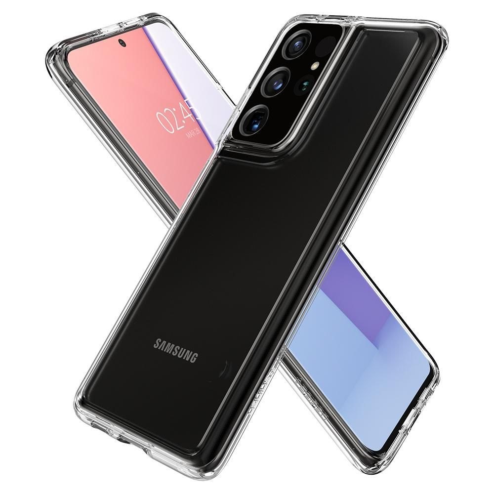 Etui Spigen Ultra Hybrid do Samsung Galaxy S21 Ultra Crystal Clear