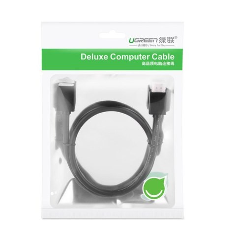 Ugreen kabel przewód adapter przejściówka przedłużacz HDMI (żeński) - HDMI (męski) 4K 10,2 Gbps 340 Mhz audio ethernet 0,5 m cza