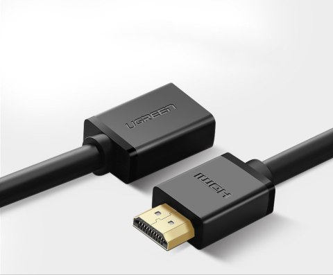Ugreen kabel przewód adapter przejściówka przedłużacz HDMI (żeński) - HDMI (męski) 4K 10,2 Gbps 340 Mhz audio ethernet 0,5 m cza