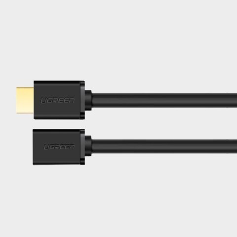Ugreen kabel przewód adapter przejściówka przedłużacz HDMI (żeński) - HDMI (męski) 4K 10,2 Gbps 340 Mhz audio ethernet 0,5 m cza