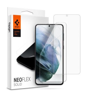 2x Folia Hydrożelowa Spigen Neo Flex Solid do Samsung Galaxy S21+ Plus