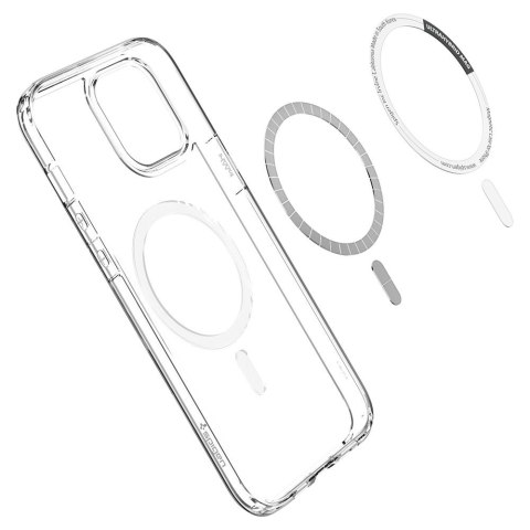 Etui Spigen Ultra Hybrid Mag do iPhone 12 / 12 Pro White