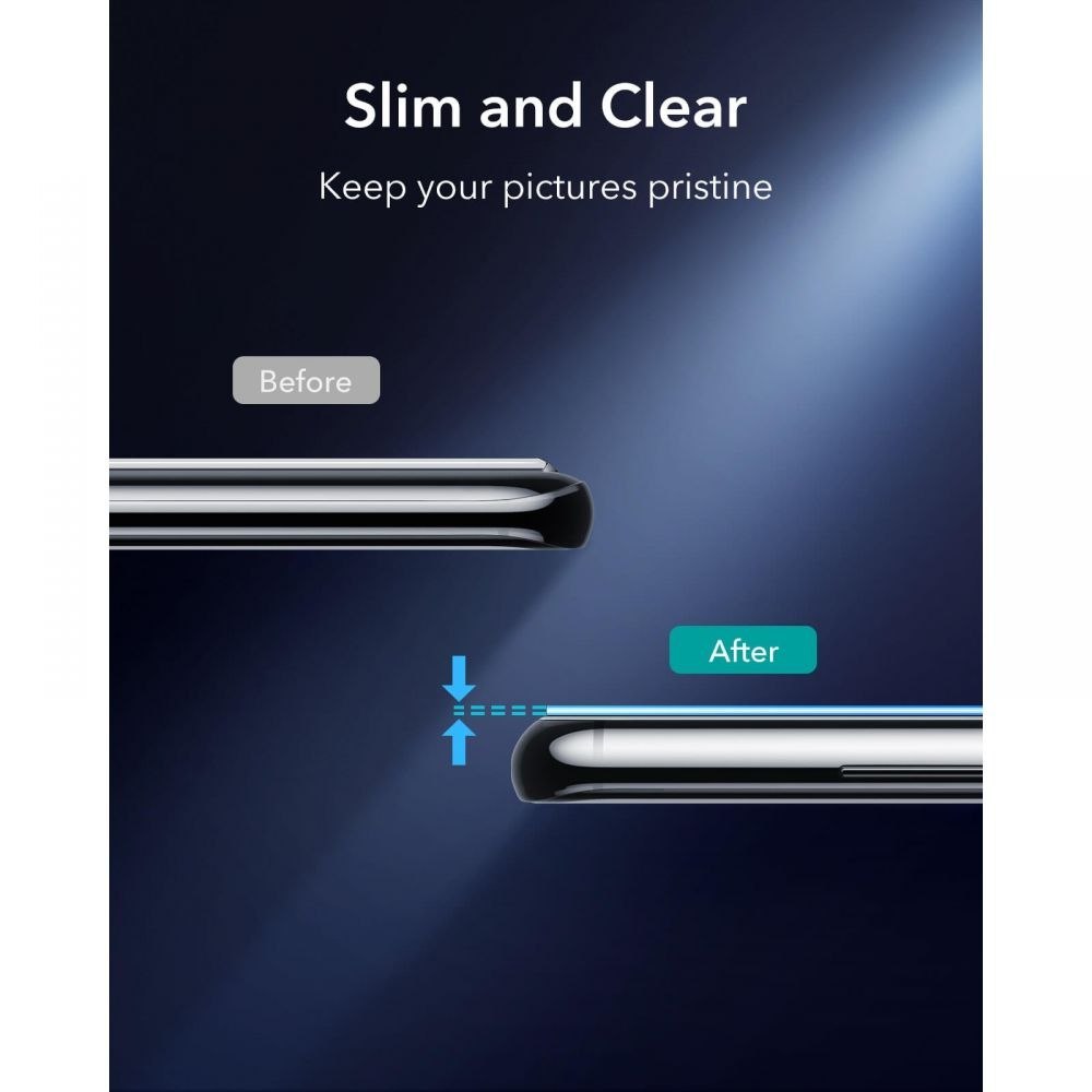 2 szt. Szkło Hartowane ESR na aparat do Samsung Galaxy S21 Ultra