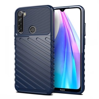 Etui Thunder Case Elastyczne Pancerne do Xiaomi Redmi Note 8T niebieski