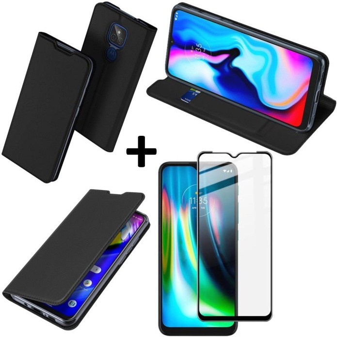 Etui + szkło do Motorola Moto G9 Play / E7 Plus