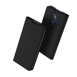 Etui Dux Ducis + szkło pełne do Motorola Moto G9 Play / E7 Plus Czarny