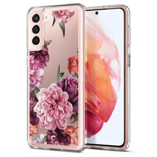 Etui Spigen Cyrill Cecile do Samsung Galaxy S21 Rose Floral