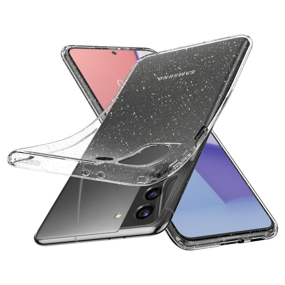 Etui Spigen Liquid Crystal do Samsung Galaxy S21+ Plus Glitter Crystal