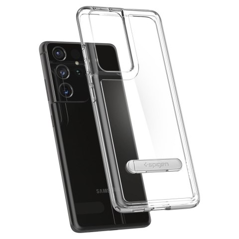 Etui Spigen Ultra Hybrid "S" do Samsung Galaxy S21 Ultra Crystal Clear