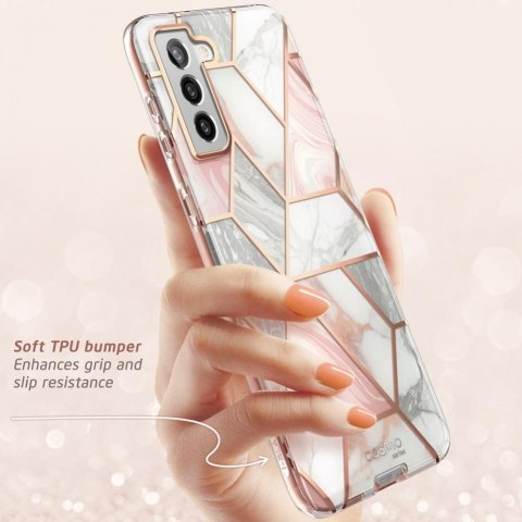 Etui Supcase Cosmo do Samsung Galaxy S21 Marble