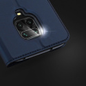 Etui Dux Ducis + szkło ochronne do Xiaomi Redmi Note 9 Pro / 9 Pro Max / 9S niebieski