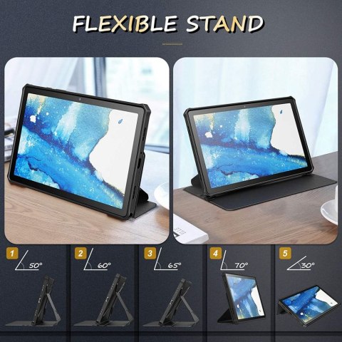 Etui Pancerne Infiland Multiple Angles do Galaxy Tab A7 10.4 Black