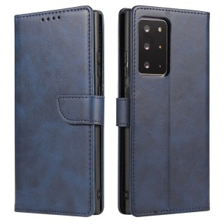 Futerał etui portfel z klapką do Samsung Galaxy Note 20 Ultra niebieski