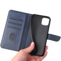 Futerał etui portfel z klapką do iPhone 11 Pro niebieski