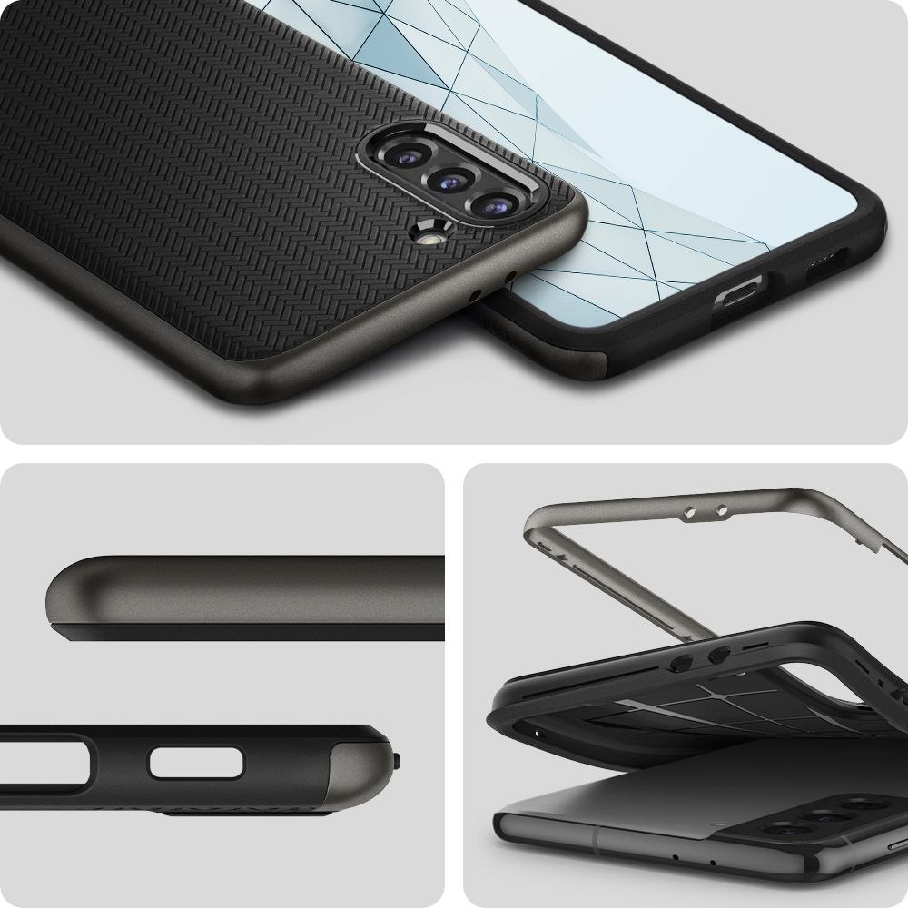 Etui Spigen Neo Hybrid do Samsung Galaxy S21+ Plus Gunmetal
