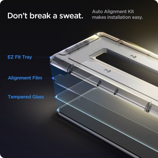 2 szt. Szkło Hartowane Spigen Glas.Tr "Ez Fit" do Samsung Galaxy S21+ Plus