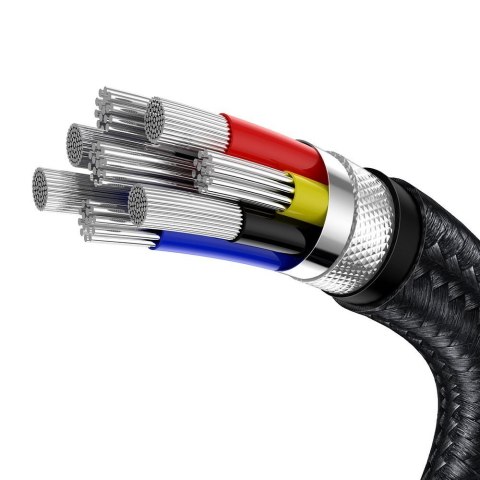 Baseus Cafule Series Metal Data Cable Type-C to Type-C 100W 1m Black