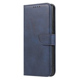 Futerał etui portfel z klapką do Samsung Galaxy A51 niebieski