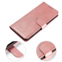 Futerał etui portfel z klapką do Samsung Galaxy A71 różowy