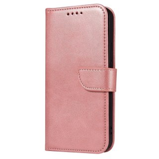 Futerał etui portfel z klapką do iPhone 12 Pro / iPhone 12 różowy