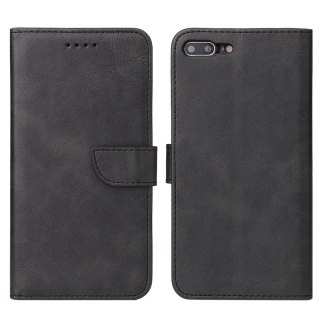 Futerał etui portfel z klapką do iPhone 8 Plus / iPhone 7 Plus czarny