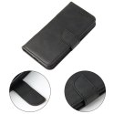 Futerał etui portfel z klapką do iPhone SE 2020 / iPhone 8 / iPhone 7 czarny