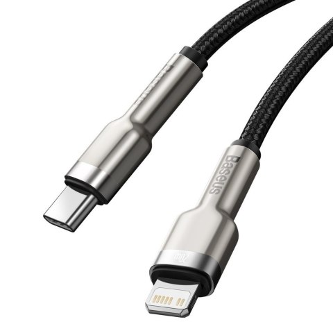 Baseus Cafule Series Metal Data Cable Type-C to iP PD 20W 1m Black