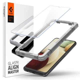 2x Szkło Hartowane Spigen Alm Glas.tr Slim do Samsung Galaxy A12