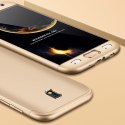 Etui na całą obudowę przód + tył do Samsung Galaxy J7 2017 złoty