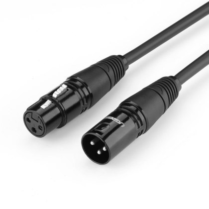 Kabel AV130 66717 audio XLR (żeński) - XLR (męski) do mikrofonu / wzmacniacza 2m