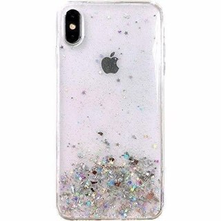 Wozinsky Star Glitter błyszczące etui pokrowiec z brokatem Samsung Galaxy A42 5G przezroczysty