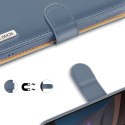 Etui Hivo Dux Ducis skórzane z klapką do iPhone 7 / 8 / SE 2020 niebieski